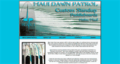 Desktop Screenshot of mauidawnpatrol.com